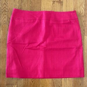 Pink tweed skirt